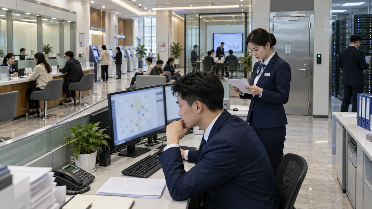 运营管理部 · 网点现金调运、ATM 加钞与人员排班优化 现场
