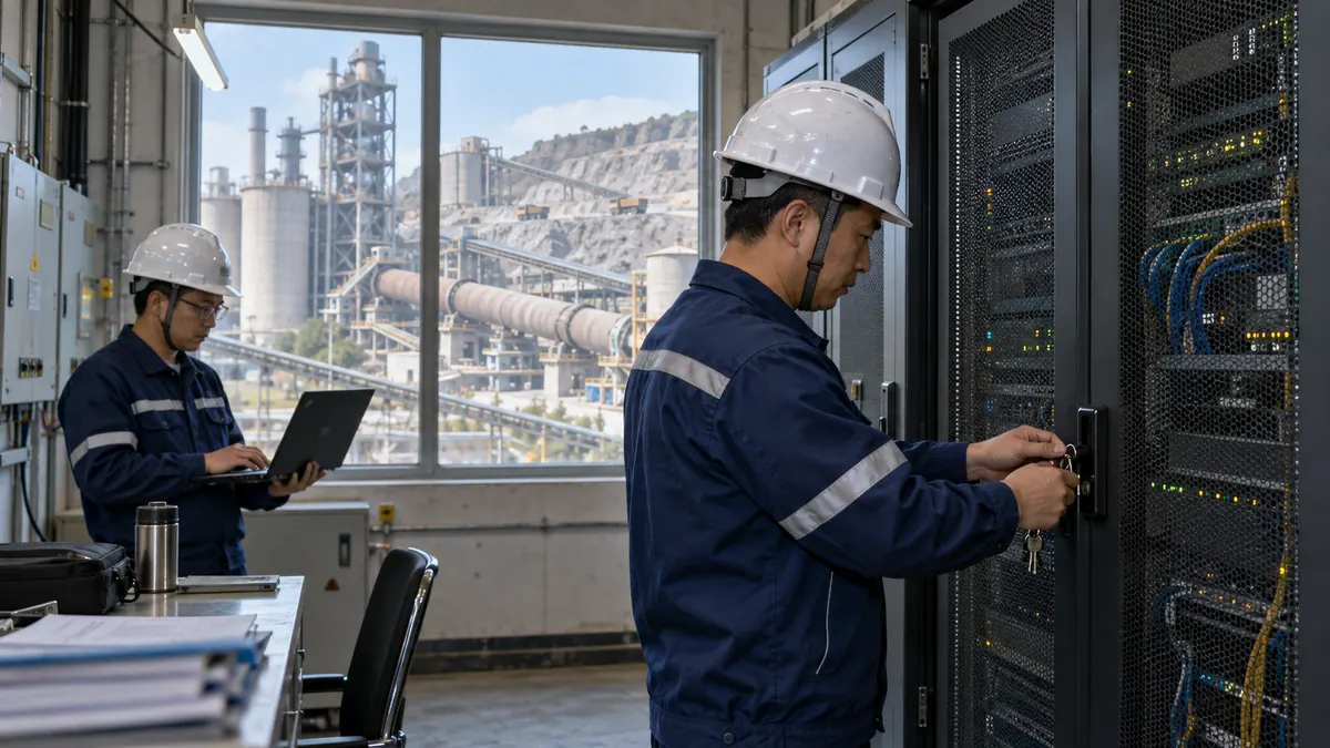 信息中心 · 工业控制网与数据安全(DCS 隔离 / 远程运维 / 等保) 现场