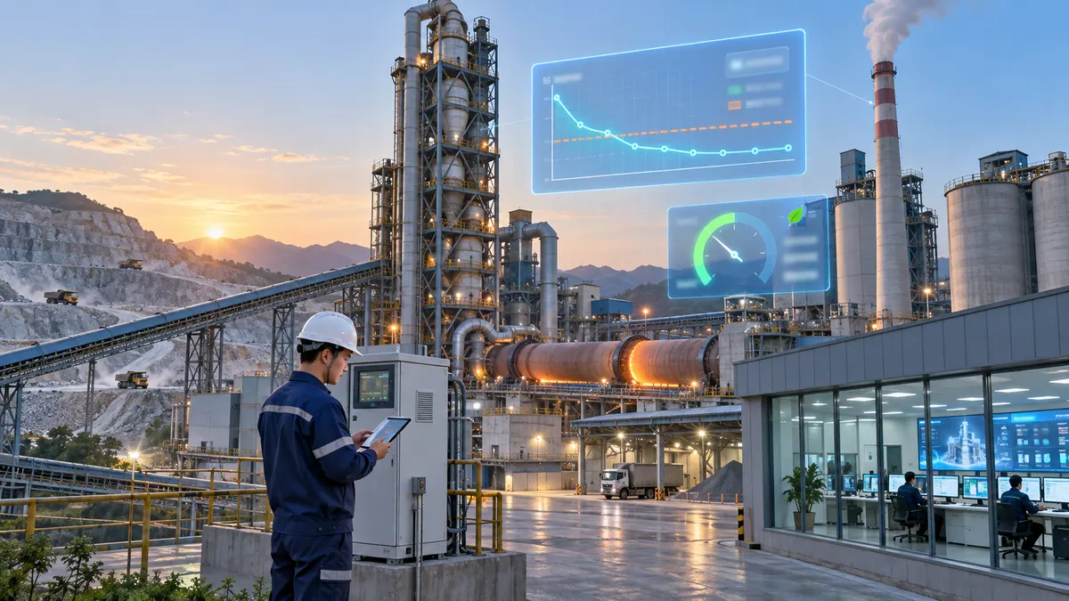 安环部 · 排放预测与超低排放预警(NOx / SO2 / 粉尘 · SCR / SNCR 氨水优化) 示意