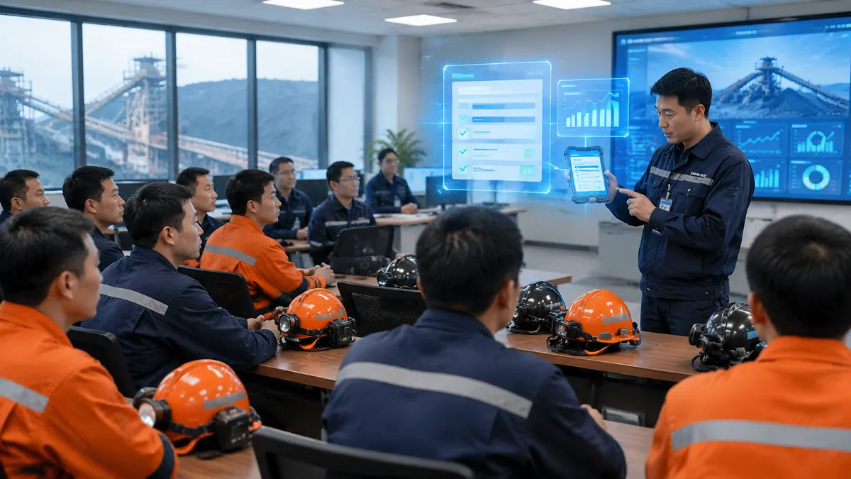 各区队 · 零代码班组工具(隐患台账 / 交接班 / 设备点检 / 材料领用) 示意