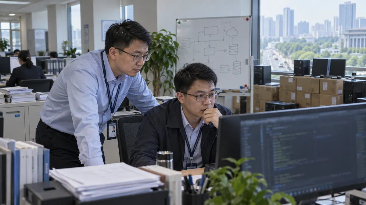 数据局 / 电子政务办 · 存量系统信创改造与接口重写的 AI 编程助手 现场