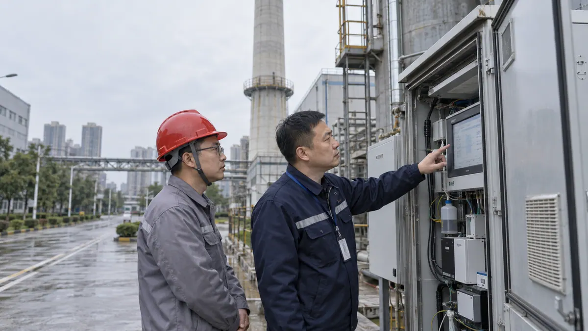 生态环境局 · 空气质量预报预警与污染源在线监测异常识别 现场