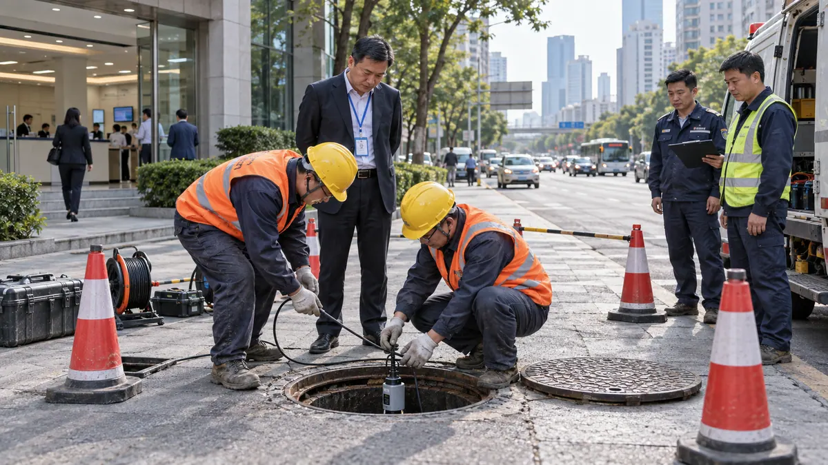应急管理局 / 住建局 · 城市生命线安全工程(燃气 / 供水 / 桥梁 / 内涝)监测预警 现场