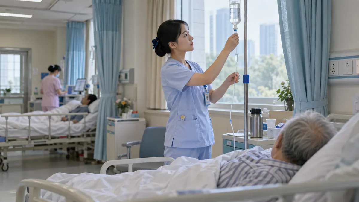 护理部 / 老年医学科 · 病区安全视觉监护（跌倒 / 离床 / 输液异常） 现场
