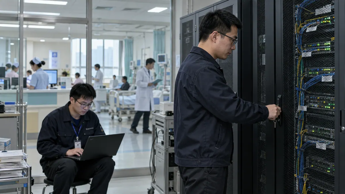 信息科 · 医院网络与医疗数据安全（等保三级 / 勒索防护 / 个人信息保护） 现场