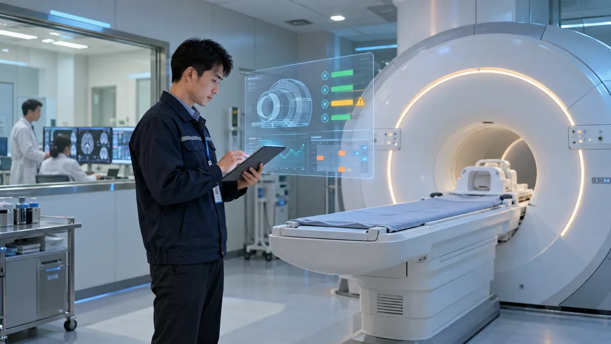 设备科 / 后勤保障部 · 大型医疗设备预测性维护与后勤能耗优化 示意