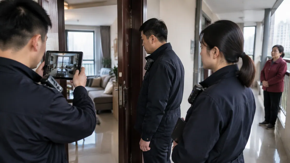 执行局 · 执行现场记录仪与财产线索图像智能分析（车辆卡口布控 / 现场腾退 / 财产照片） 现场