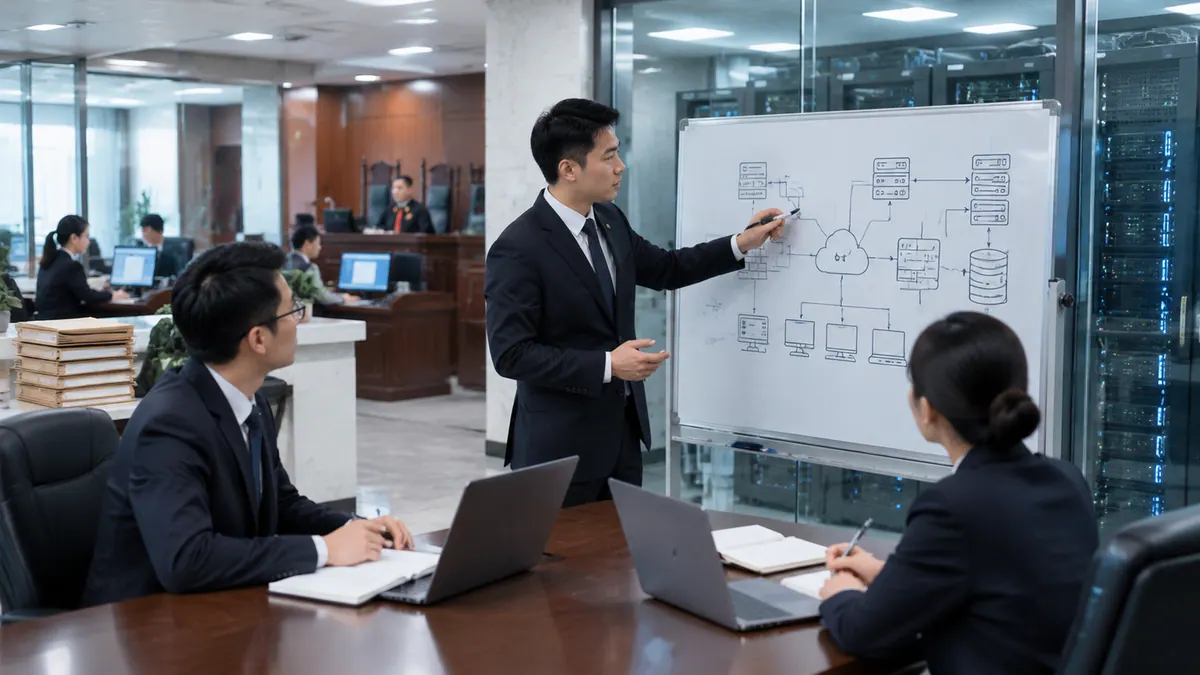 信息技术处 · 审判、执行、诉服系统数据接口打通与上下级系统对接（自动适配） 现场