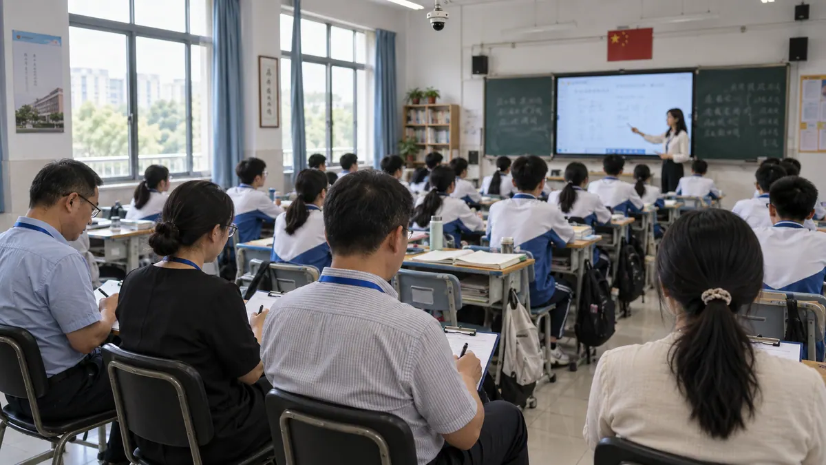 AI 听评课：课堂视频多模态分析辅助教研 现场