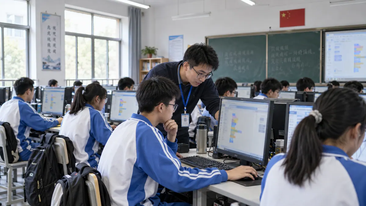 信息科技课 AI 编程助教与作业自动评测（含 AI 通识课） 现场