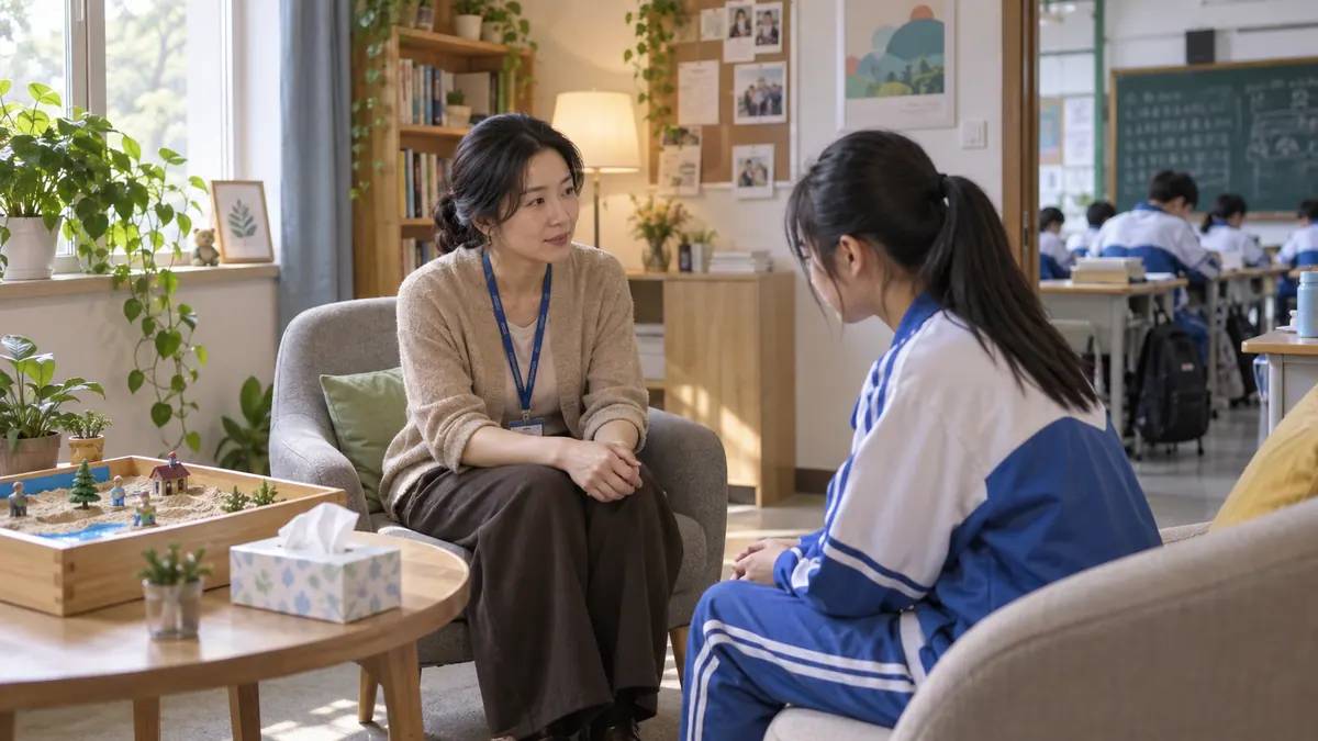 学生心理健康风险提示（人机结合、心理教师确认） 现场