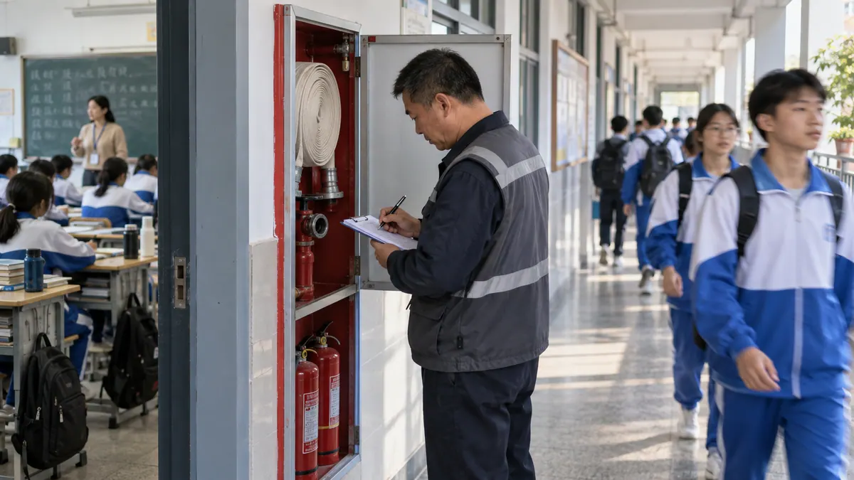 校园设施设备预测性维护与安全隐患预警（消防 / 电梯 / 配电 / 实验室） 现场