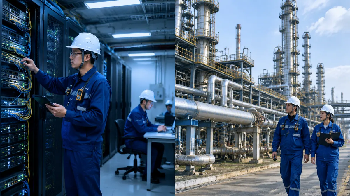 大模型 DCS / 实时数据库 / LIMS / MES 异构接口自动适配 现场