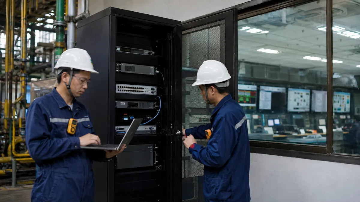 大模型工控安全漏洞扫描与防攻击系统(DCS / SIS 网络) 现场