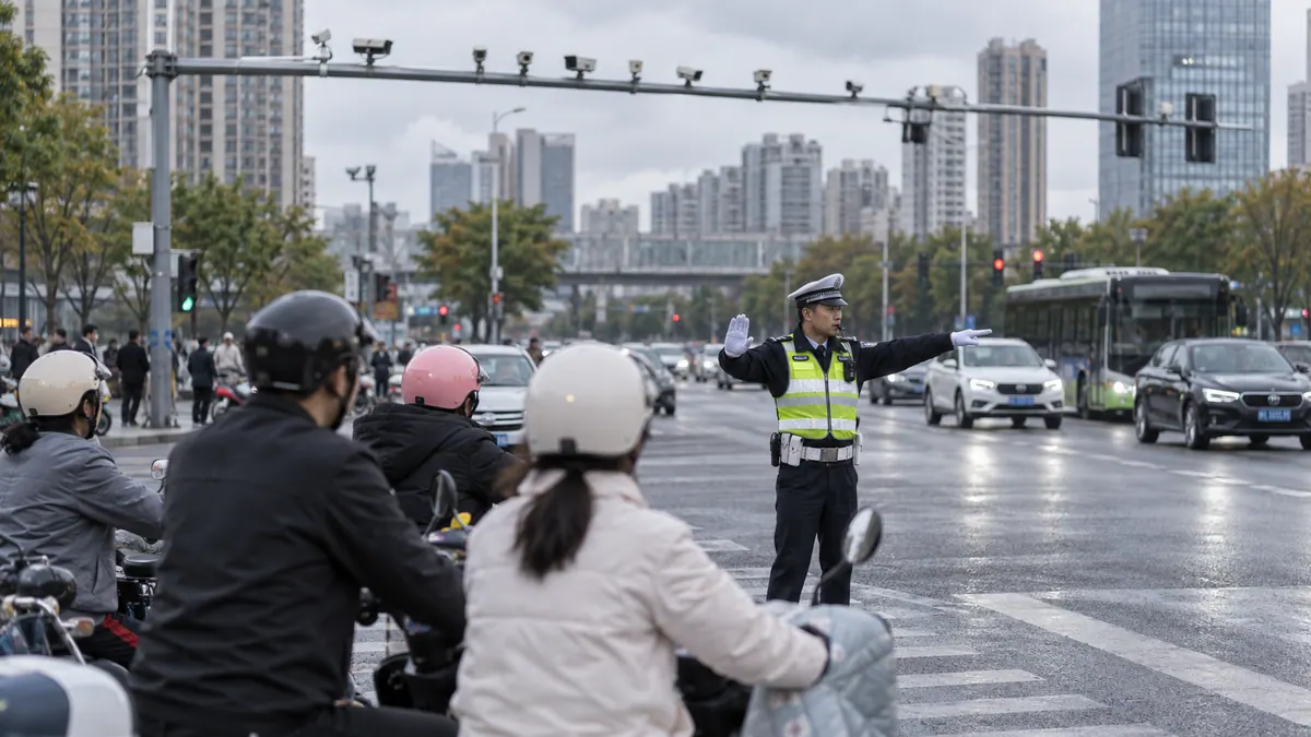 交警支队 · 交通违法与事故 AI 识别(不礼让行人 / 加塞 / 骑乘不戴头盔 / 事故秒级发现) 现场