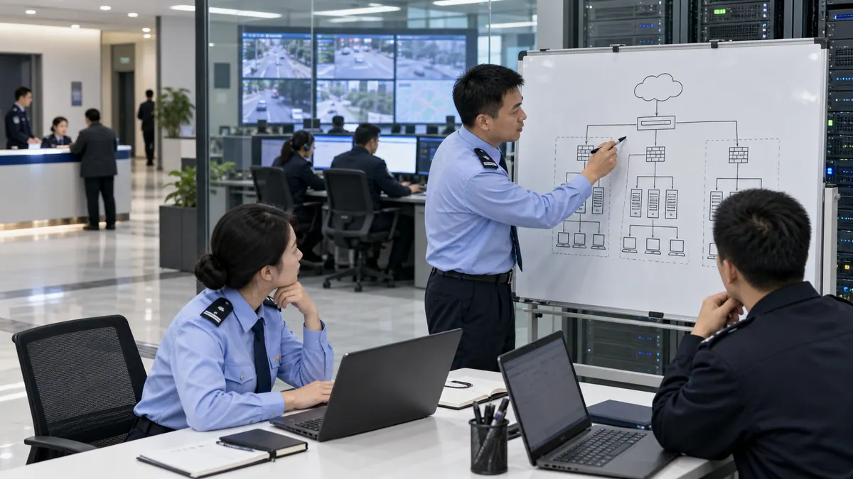 科信支队 · 公安网 / 视频专网 / 互联网数据汇聚与接口自动适配(跨网安全交换) 现场