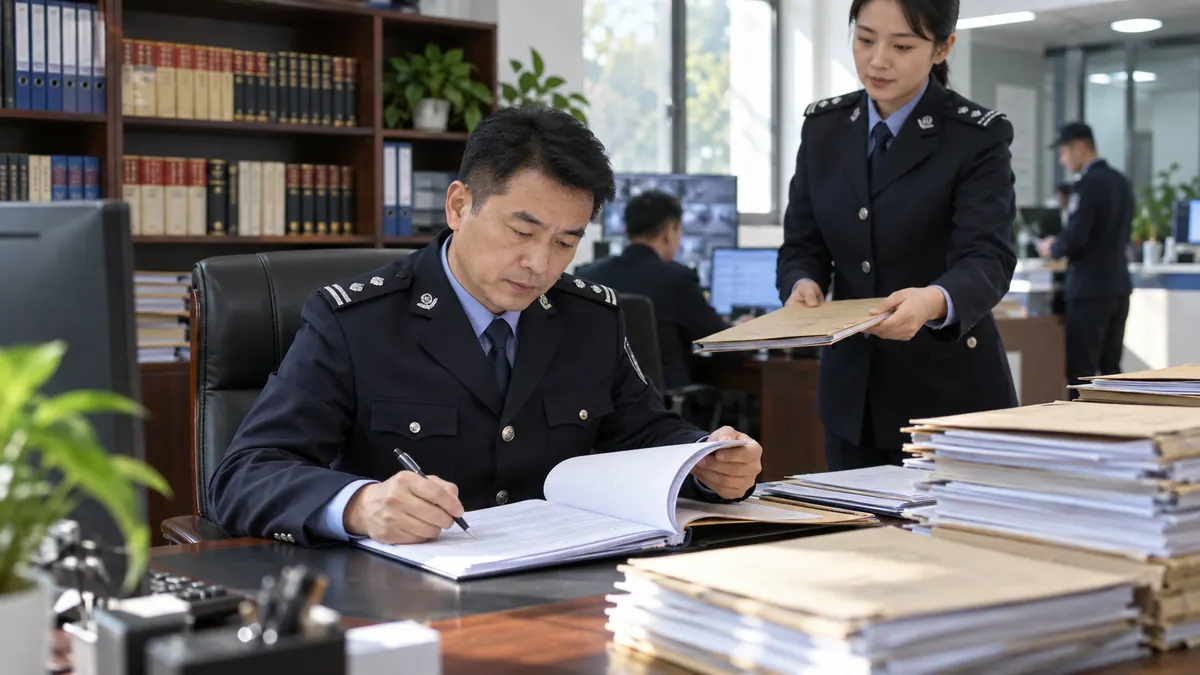 法制支队 · 案卷智能审核与法律文书辅助生成(受案登记 / 呈请报告 / 起诉意见书) 现场