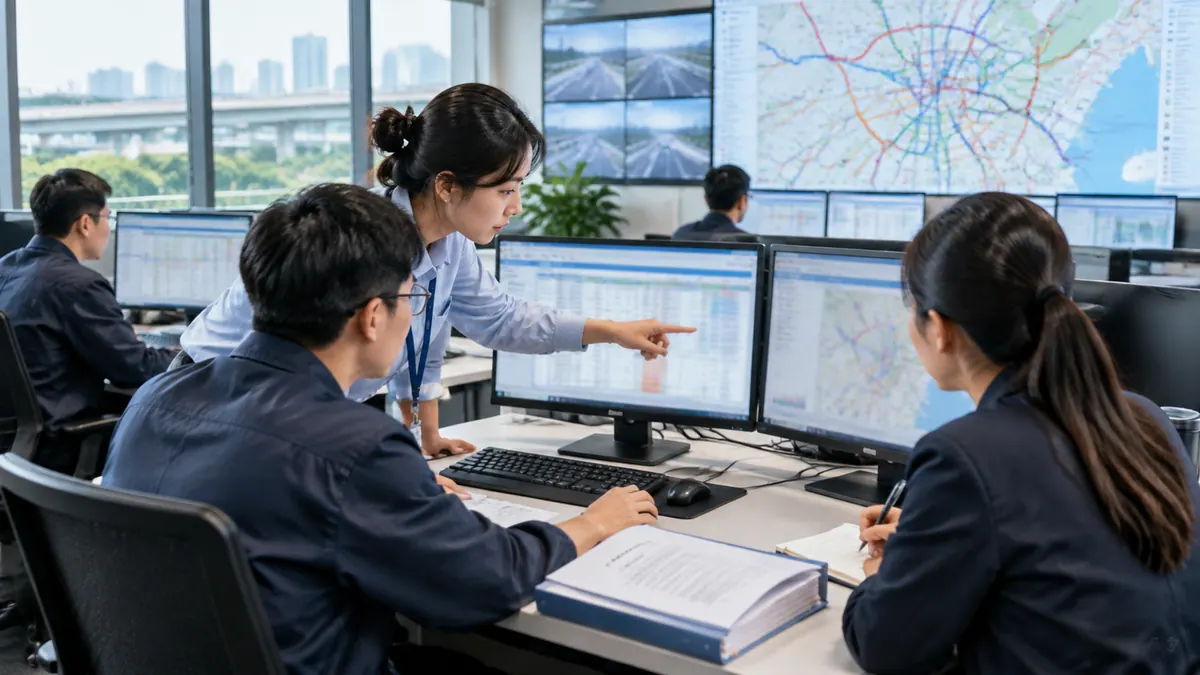信息中心 · 路网 / 线网资产数据治理:一路一档、一车一档、一站一档 现场