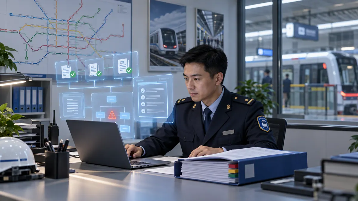 安全部 · 安全规章与应急预案知识库问答、事故调查报告辅助(条款带出处 / 预案秒级调出) 示意