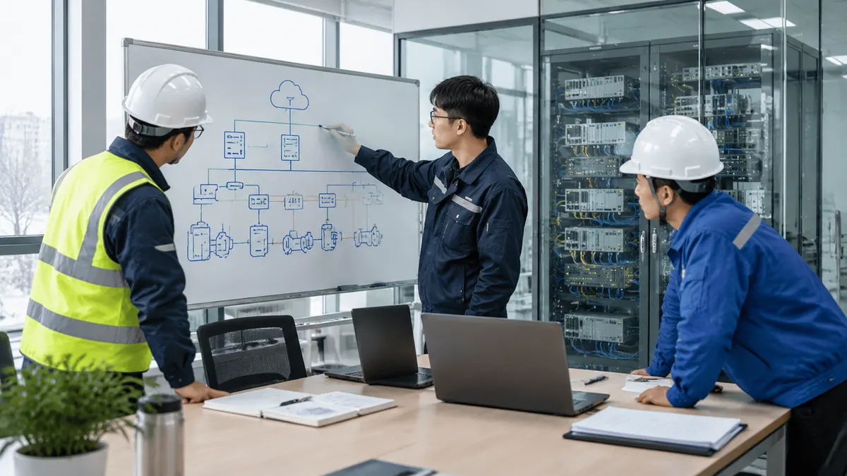 信息中心 · SCADA / GIS / 营收 / 客服 / 巡检系统接口打通与汇聚(接口自动适配) 现场