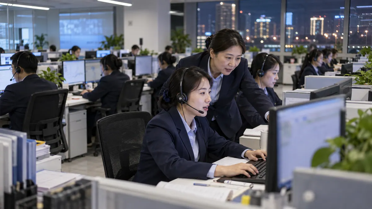 客服中心 · 智能客服与工单要素提取(报修报漏 / 缴费咨询 / 停水停气通知 7×24) 现场